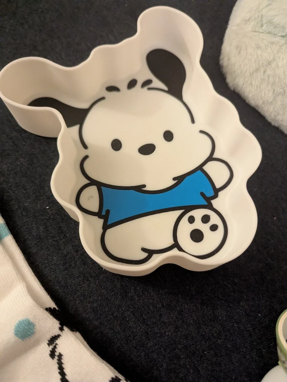 Pochacco Inspired Pencils Case Bundle, Small Tray, Pen, Tapes, Socks And More.